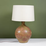 David Cressey Floral Motif Ceramic Glazed Lamp