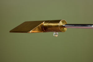 Cedric Hartman Brass and Stainless Steel Floor Lamp