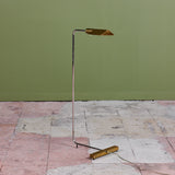Cedric Hartman Brass and Stainless Steel Floor Lamp