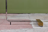 Cedric Hartman Brass and Stainless Steel Floor Lamp