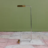 Cedric Hartman Brass and Stainless Steel Floor Lamp