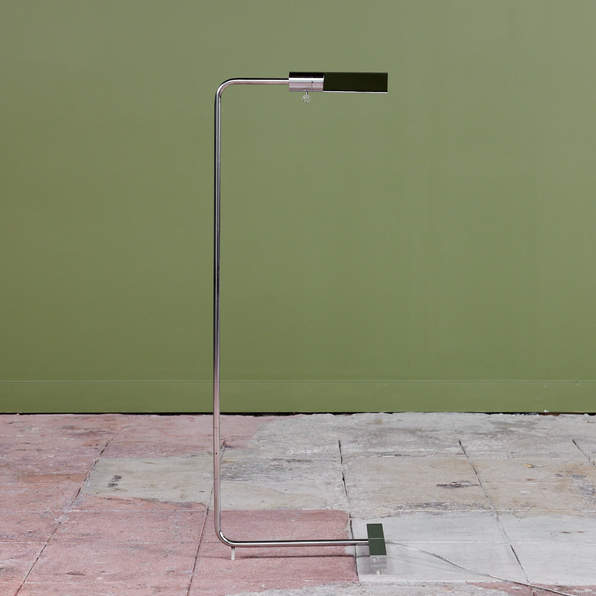 Cedric Hartman Stainless Steel Floor Lamp