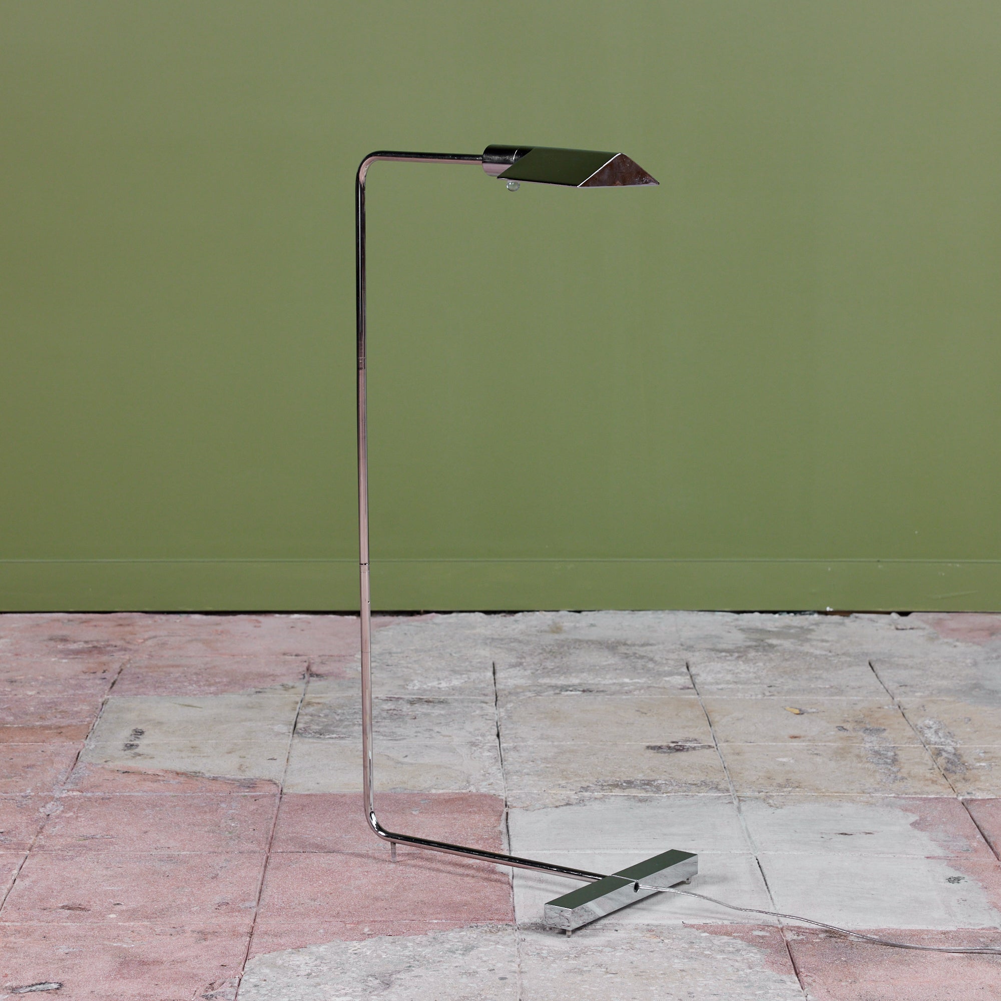 Cedric Hartman Stainless Steel Floor Lamp