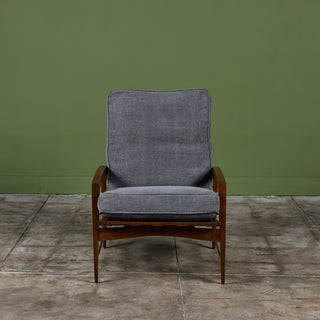 High-Back Lounge Chair by Dan Johnson for Selig