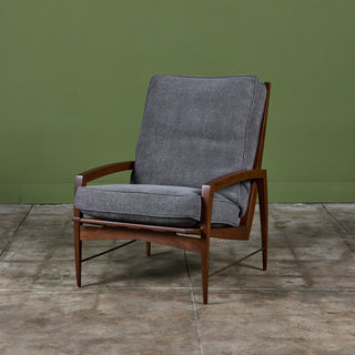 High-Back Lounge Chair by Dan Johnson for Selig