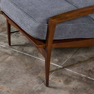 High-Back Lounge Chair by Dan Johnson for Selig