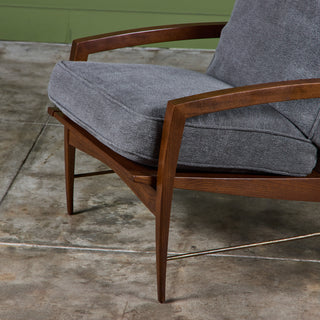 High-Back Lounge Chair by Dan Johnson for Selig