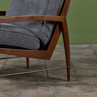 High-Back Lounge Chair by Dan Johnson for Selig