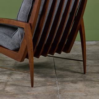 High-Back Lounge Chair by Dan Johnson for Selig