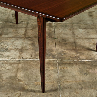 Henry Rosengren Hansen Rosewood Dining Table for Brande Mobelindustri