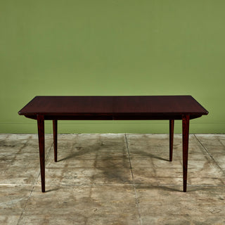 Henry Rosengren Hansen Rosewood Dining Table for Brande Mobelindustri