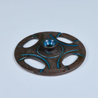 Glazed Stoneware Bowl with Lid