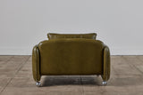 ON HOLD ** Low Leather Lounge Chair for Peem