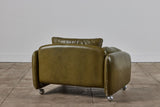 ON HOLD ** Low Leather Lounge Chair for Peem