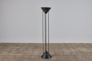 Copper & Ceramic Postmodern Floor Lamp