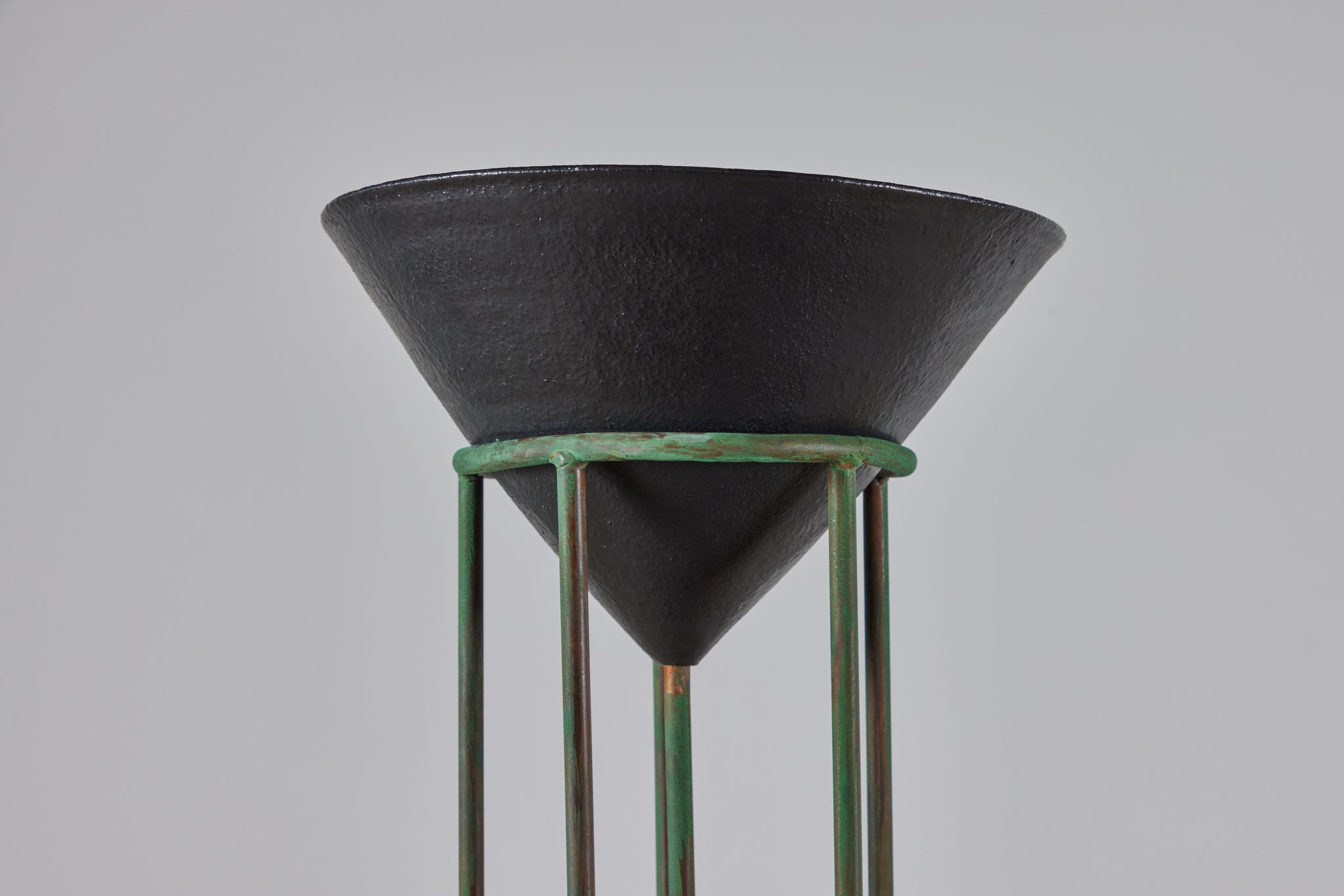 Copper & Ceramic Postmodern Floor Lamp