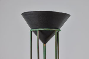 Copper & Ceramic Postmodern Floor Lamp