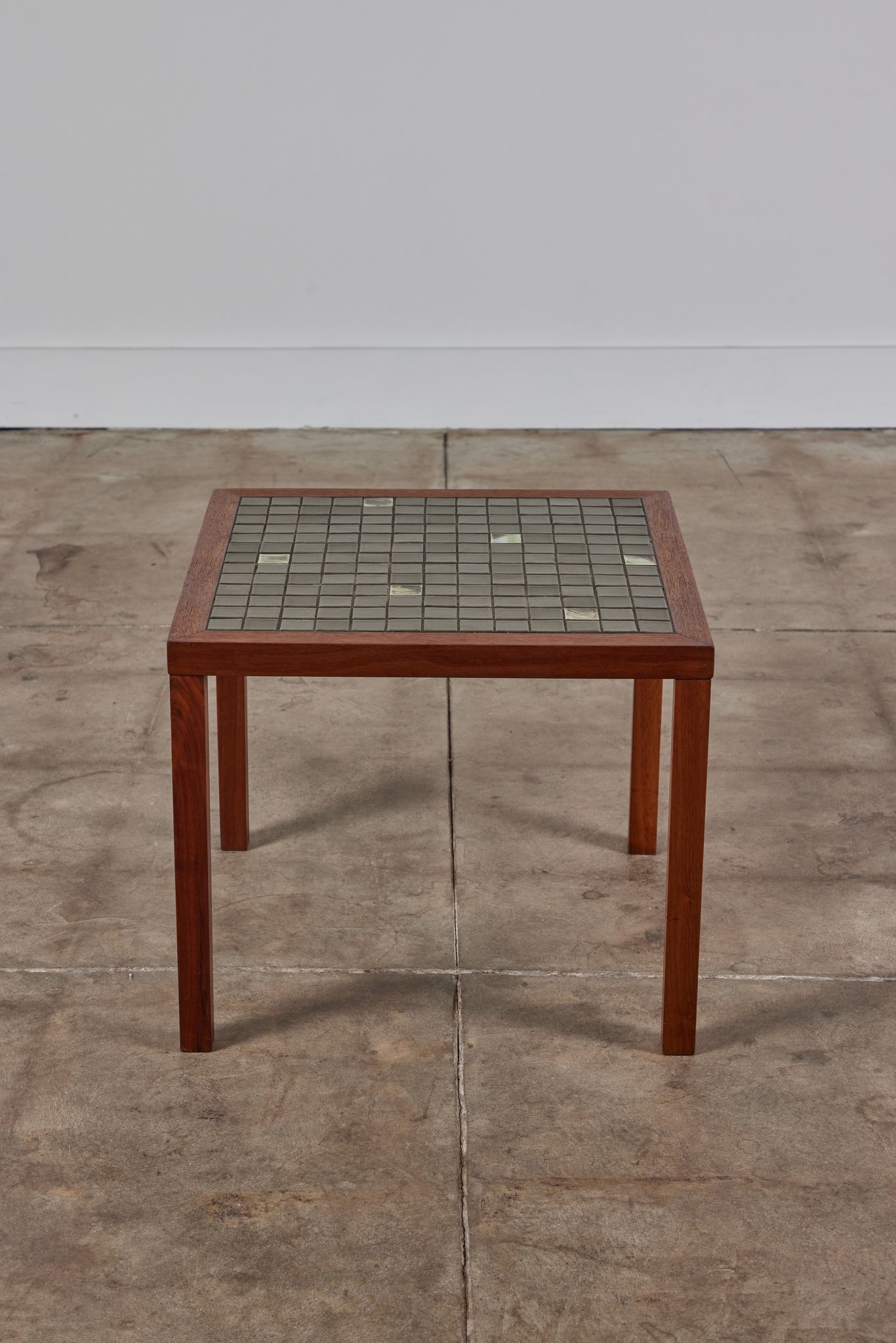 Gordon & Jane Martz Square Mosaic Tile Side Table