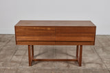 Paul Laszlo Mahogany Console for Brown Saltman