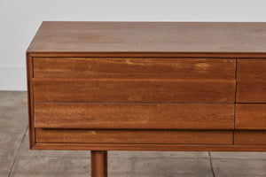 Paul Laszlo Mahogany Console for Brown Saltman