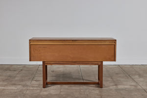 Paul Laszlo Mahogany Console for Brown Saltman