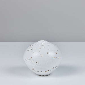 Otto Heino Speckle Glazed Ceramic Bud Vase
