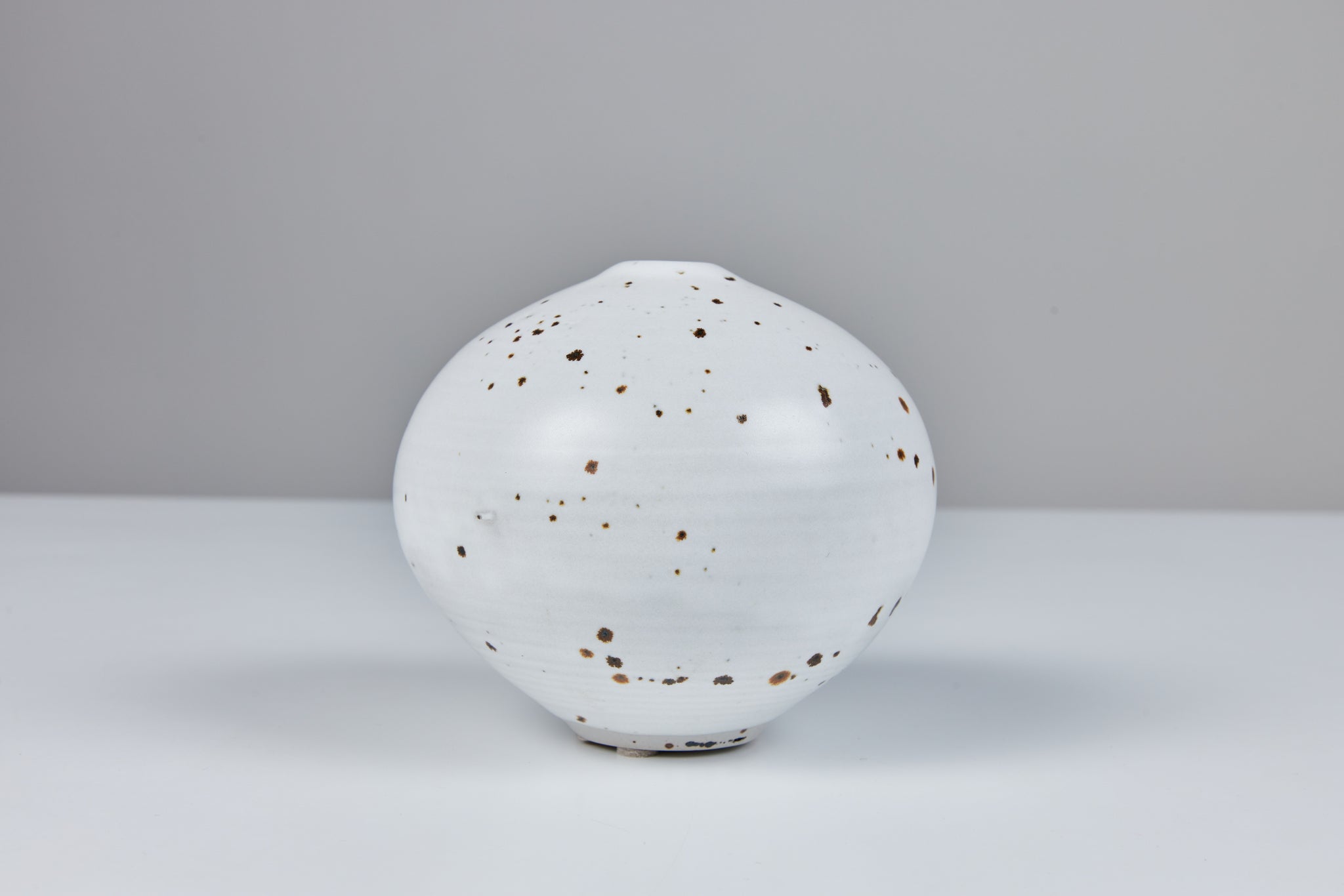 Otto Heino Speckle Glazed Ceramic Bud Vase