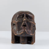Wooden Head Sculpture