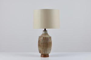 David Cressey Textured Stoneware Lamp for Architectural Pottery