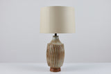 David Cressey Textured Stoneware Lamp for Architectural Pottery