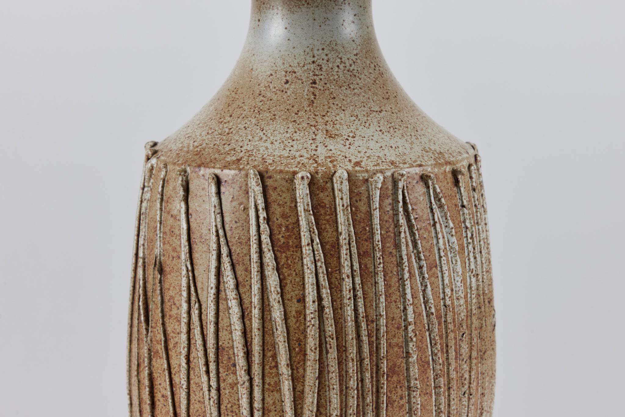 David Cressey Textured Stoneware Lamp for Architectural Pottery