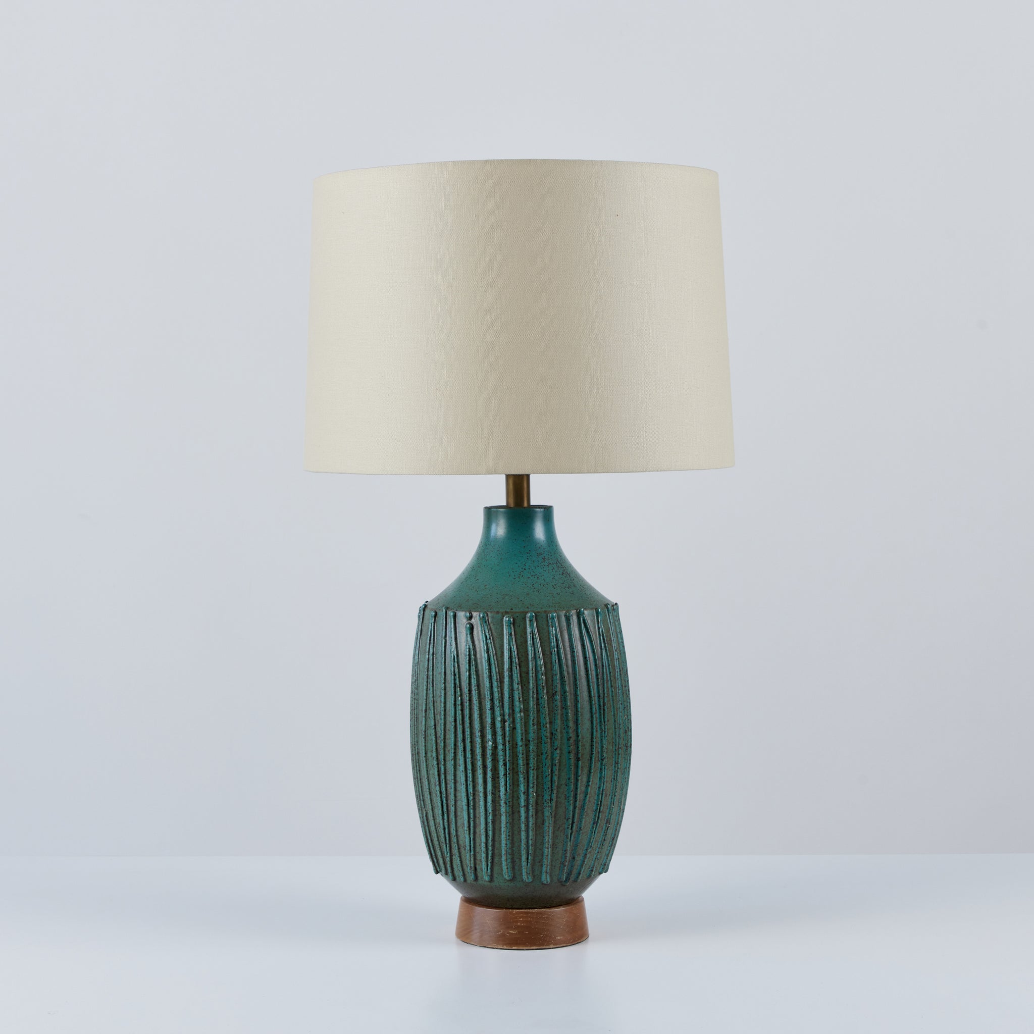David Cressey Textured Stoneware Lamp for Architectural Pottery