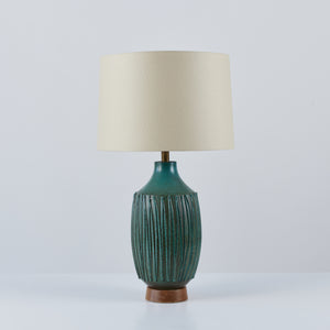 David Cressey Textured Stoneware Lamp for Architectural Pottery