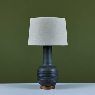 David Cressey Textured Stoneware Lamp for Architectural Pottery