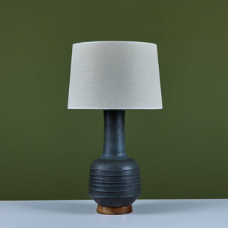 David Cressey Textured Stoneware Lamp for Architectural Pottery