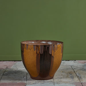 David Cressey Flame-Glaze Planter for Architectural Pottery