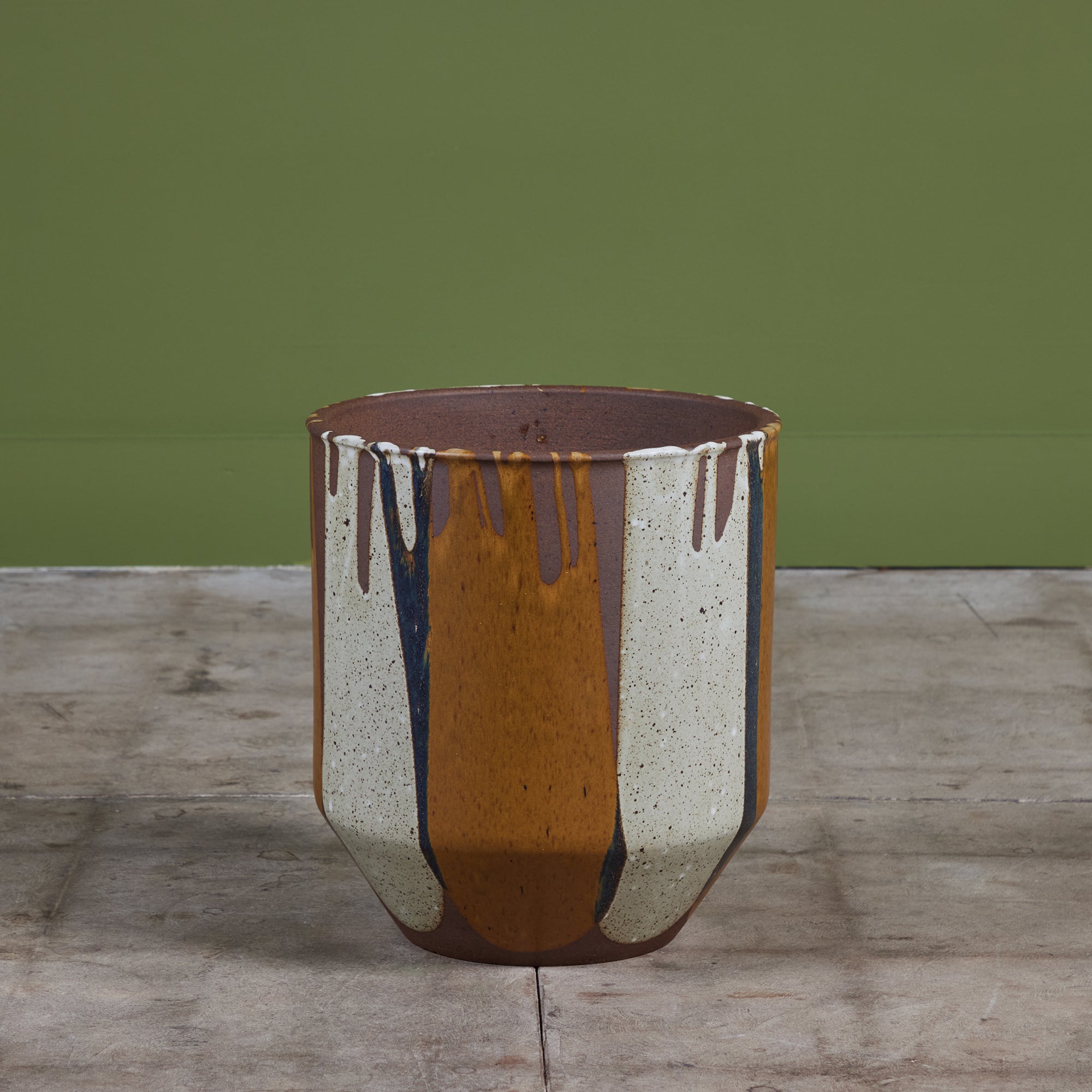 ON HOLD**David Cressey Flame-Glazed Planter for Architectural Pottery