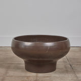 David Cressey Pro/Artisan Mocha Glazed Bowl Planter for Architectural Pottery