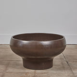 David Cressey Pro/Artisan Mocha Glazed Bowl Planter for Architectural Pottery
