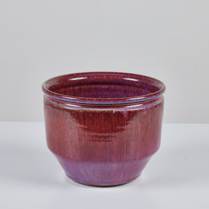 ON HOLD ** David Cressey and Robert Maxwell Ombre Glazed Table Top Planter for Earthgender