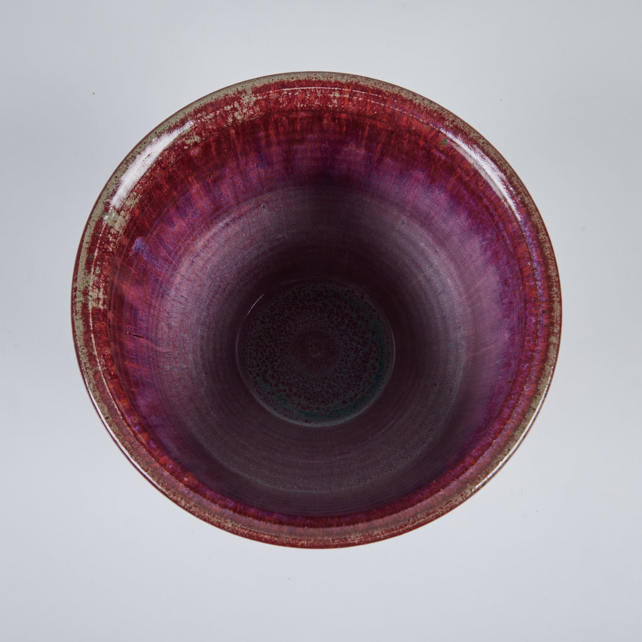 David Cressey and Robert Maxwell Ombre Glazed Table Top Planter for Earthgender