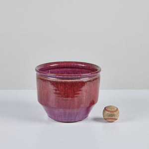 ON HOLD ** David Cressey and Robert Maxwell Ombre Glazed Table Top Planter for Earthgender