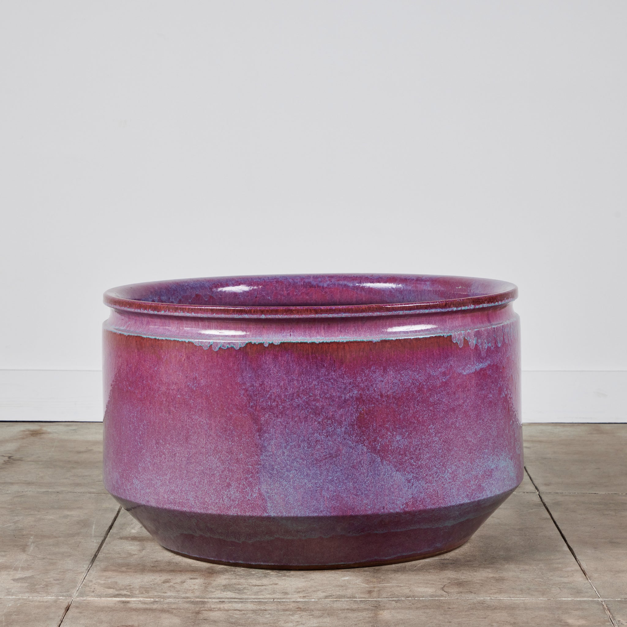 David Cressey and Robert Maxwell Large Ombre Glazed Planter for Earthgender