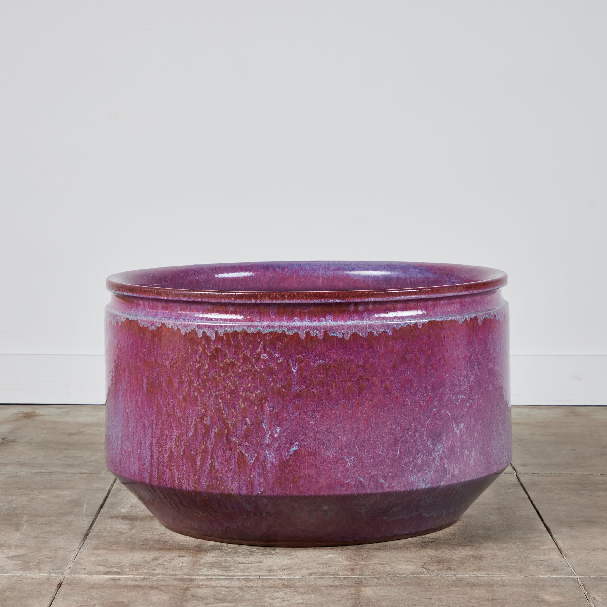 David Cressey and Robert Maxwell Large Ombre Glazed Planter for Earthgender