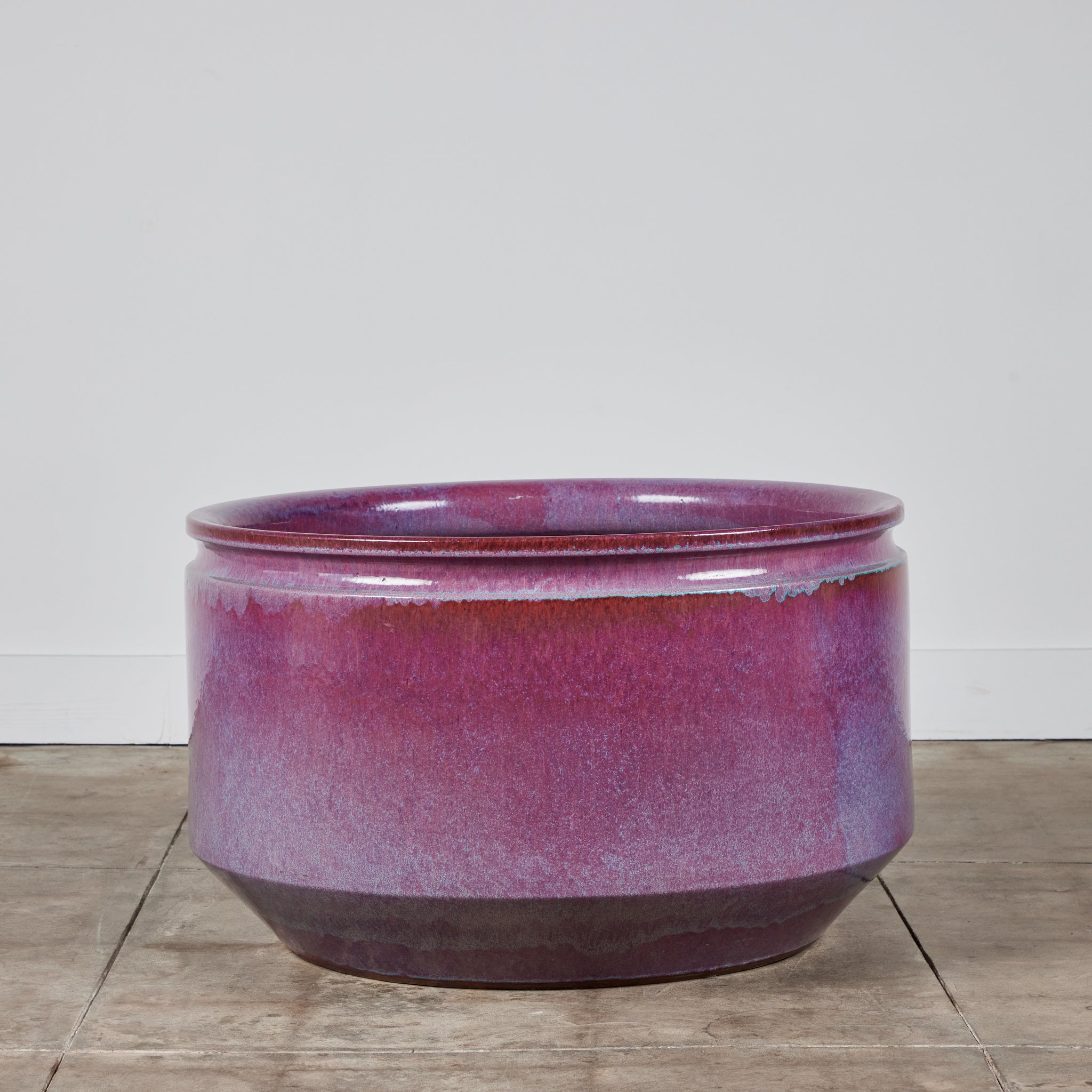 David Cressey and Robert Maxwell Large Ombre Glazed Planter for Earthgender