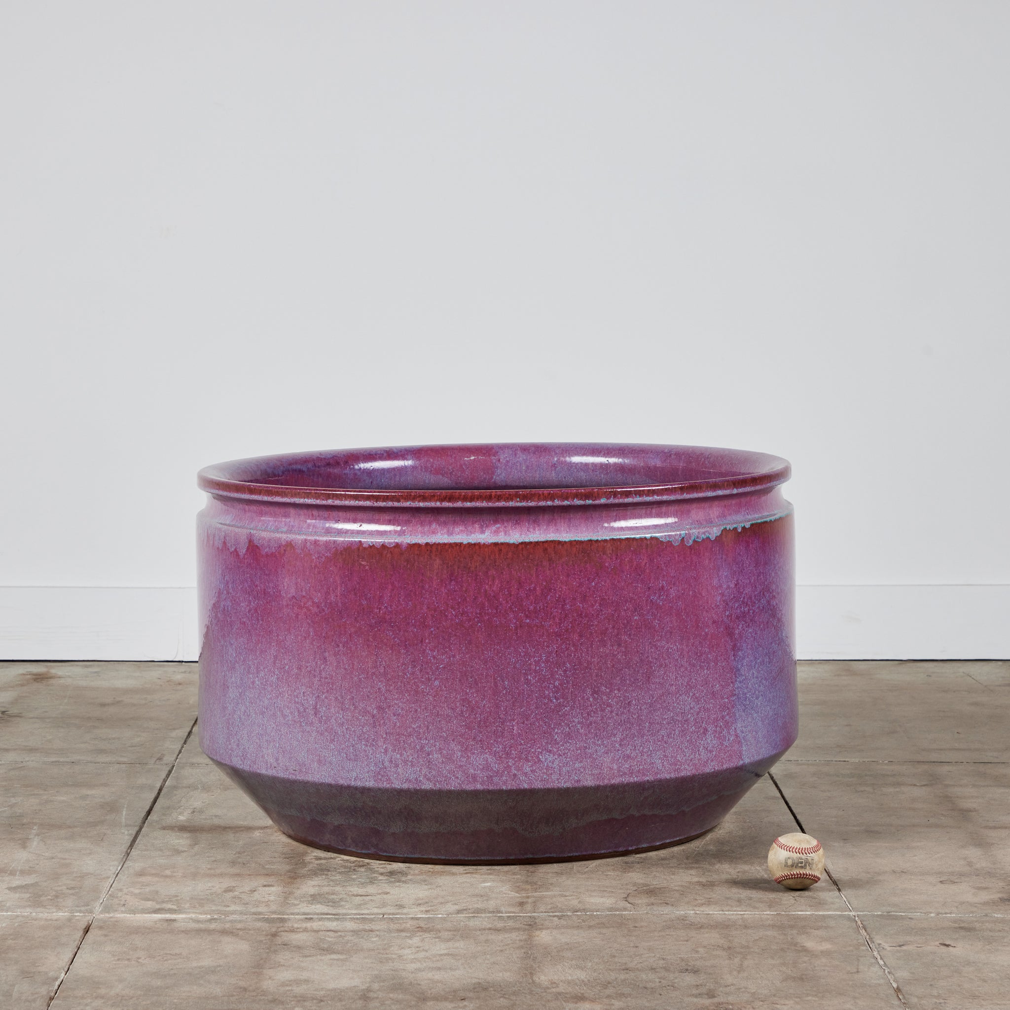 David Cressey and Robert Maxwell Large Ombre Glazed Planter for Earthgender