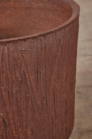 David Cressey Stoneware Pro/Artisan "Scratch" Bullet Planter for Architectural Pottery