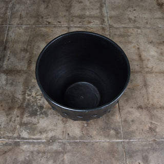 David Cressey Stone Black "Leaf" Planter for Architectural Pottery