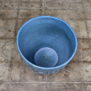 David Cressey Stone Blue "Leaf" Planter for Architectural Pottery