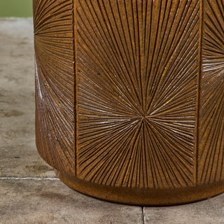David Cressey & Robert Maxwell “Sunburst” Ochre Planter for Earthgender